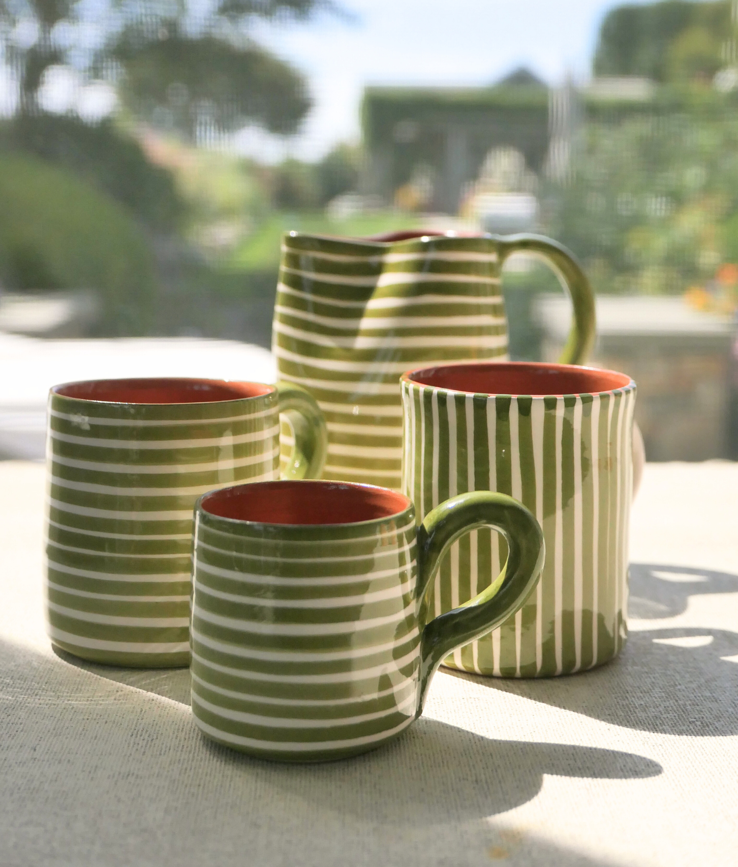 Camila Mug, Olive Green