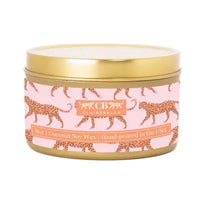 Tin Candle - Leopard (Spiced Oatmilk)