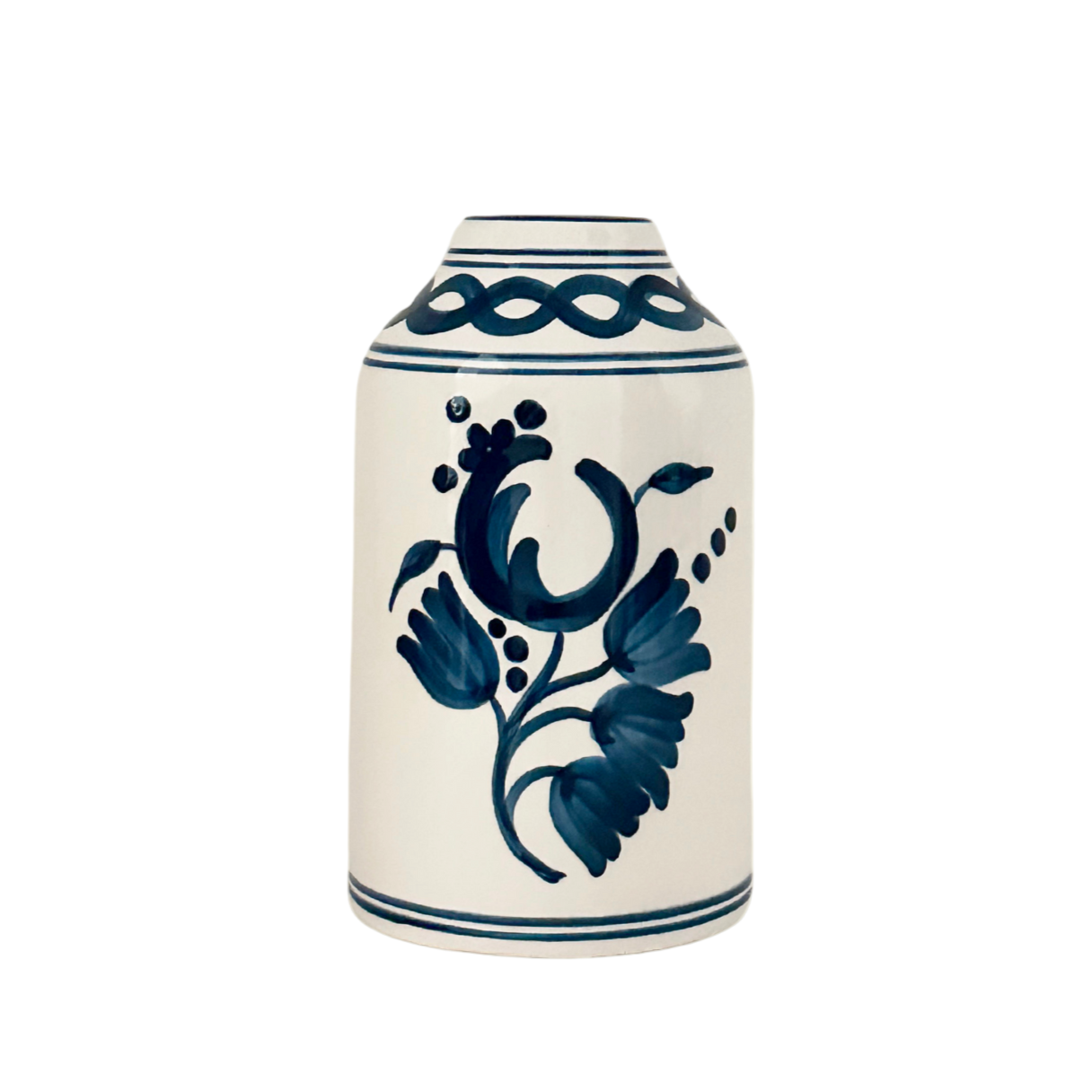 Genie In A Bottle, White / Indigo