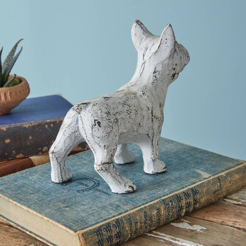 Cast Iron Boston Terrier Dog