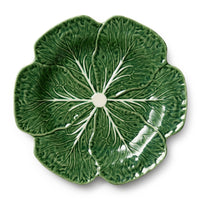 Green Cabbage Charger Plate