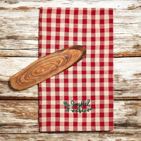 Holiday Charcuterie & Tartan Towel Set (2 Styles)