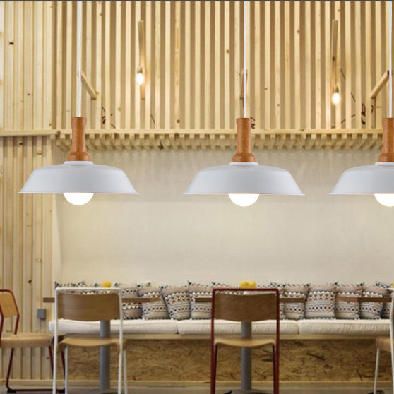 Ava's Versatile Retro Pendant Light (Various Colors)