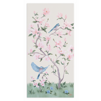 May – Ivory Chinoiserie Canvas Wrap (Various Sizes)