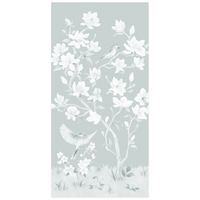 May – Tonal Green Chinoiserie Fine Art Print on Paper (Various Sizes)