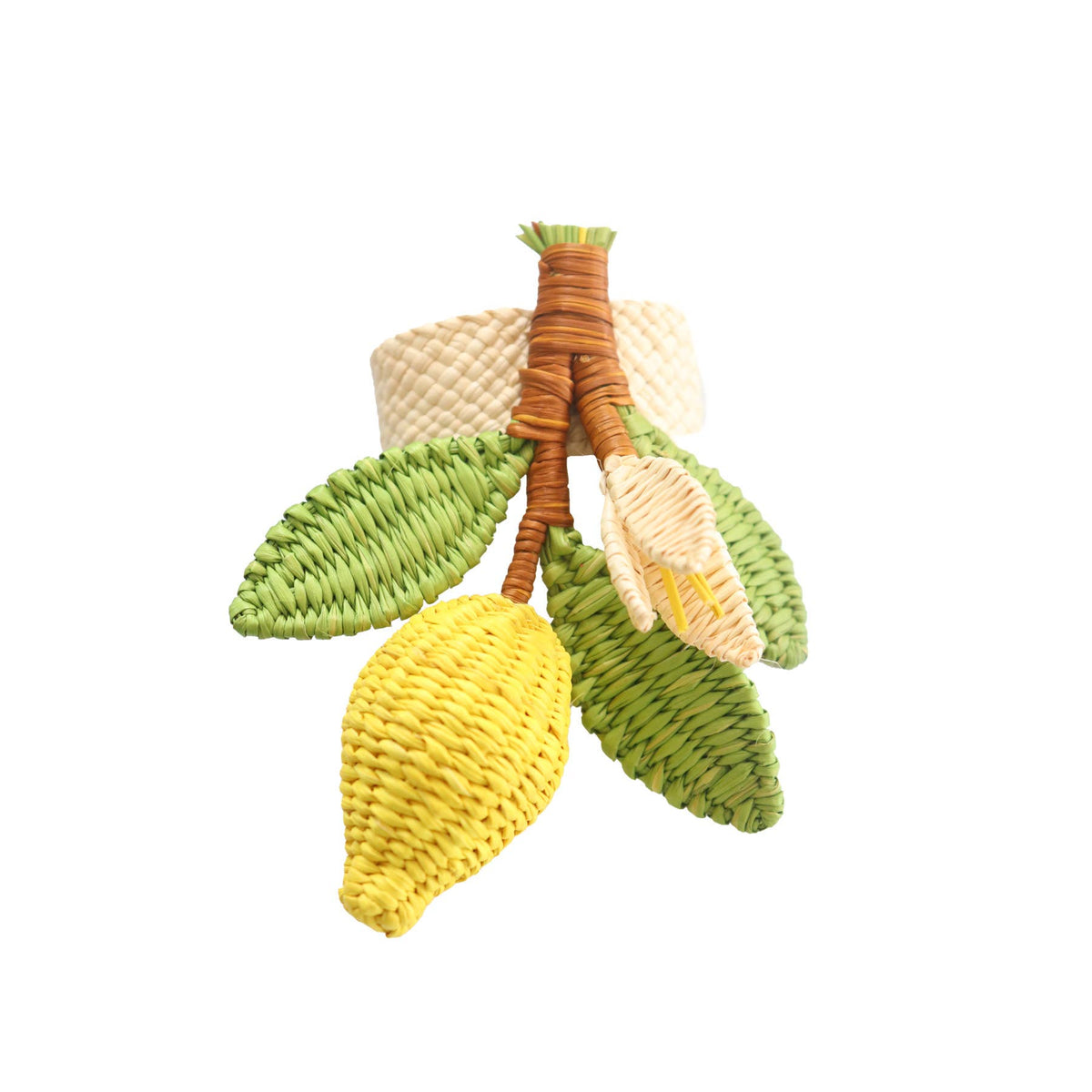 Lemon Blossom Napkin Ring