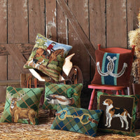 Foxhound Hook Pillow