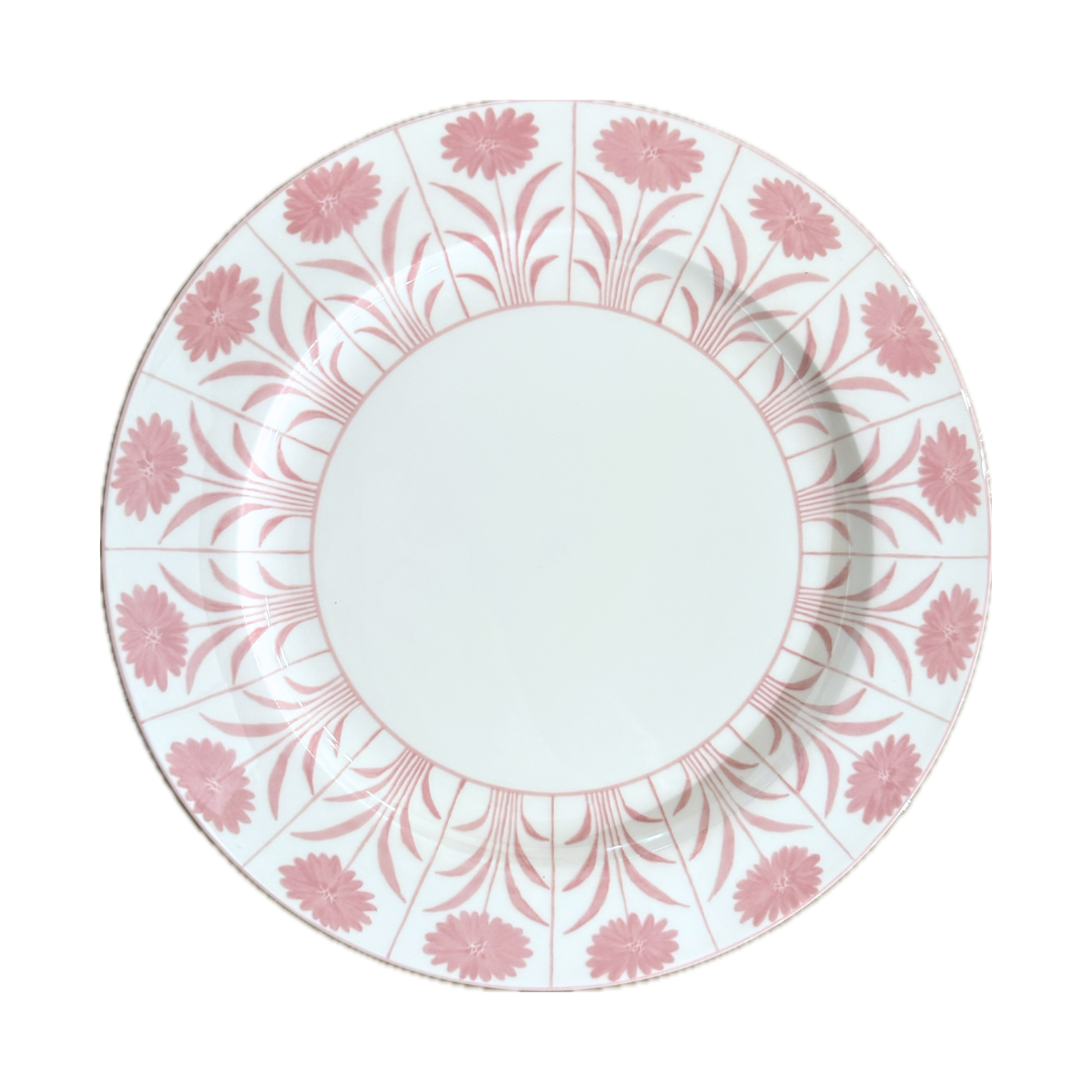 Marigold Pink Bone China Plate – 10.5"
