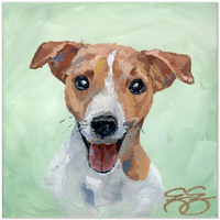 Jack Russell Terrier – Fine Art Paper Print (Various Sizes)