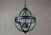 Vintage Loft Globe Pendant Light Retro Indoor/Outdoor Lighting (2 Colors)