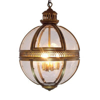 Vintage Loft Globe Pendant Light Retro Indoor/Outdoor Lighting (2 Colors)