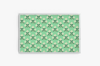 Acrylic Tray with Floral Insert