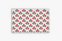 Acrylic Tray with Floral Insert