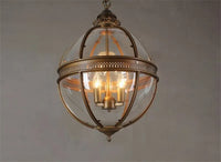 Vintage Loft Globe Pendant Light Retro Indoor/Outdoor Lighting (2 Colors)