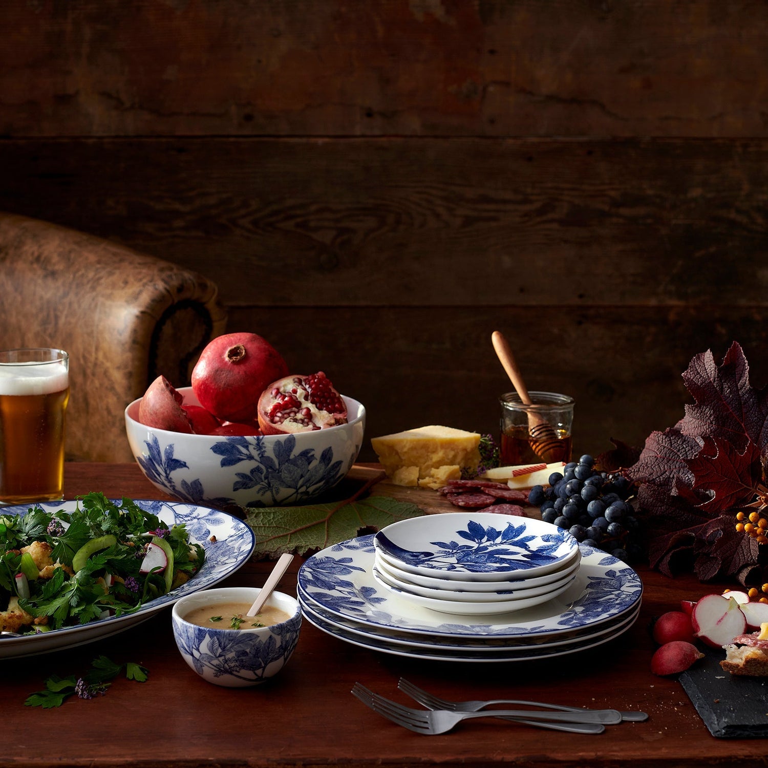 Arbor Birds Small Plates, Set of 4