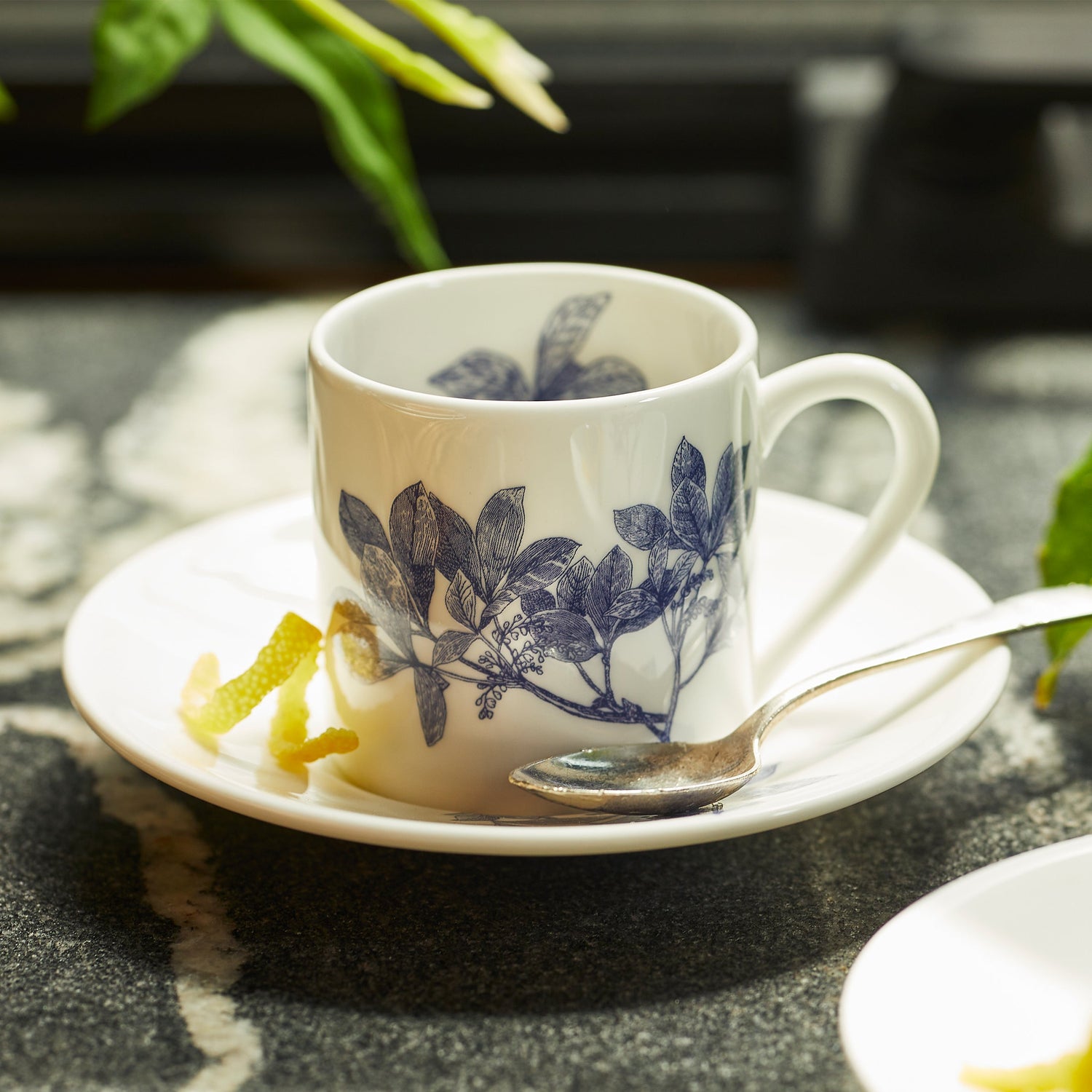 Arbor Espresso Cups & Saucers, Set of 2