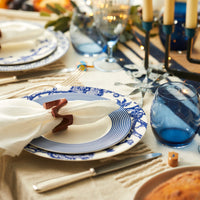 Newport Stripe Rimmed Salad Plate