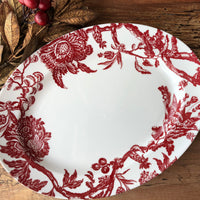 Arcadia Rimmed Oval Platter