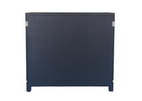 Small Carlyle Campaign Nightstand - Navy