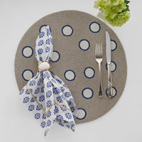 Gilt Edge Shell Napkin Rings – Mother of Pearl (Set of 2)