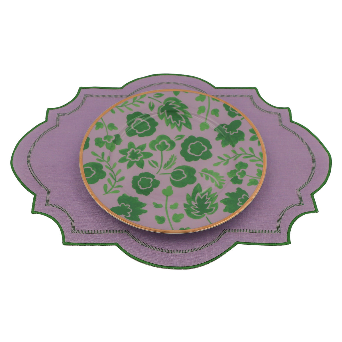 Bernadette Leaf Dinner Plate - Set of 4