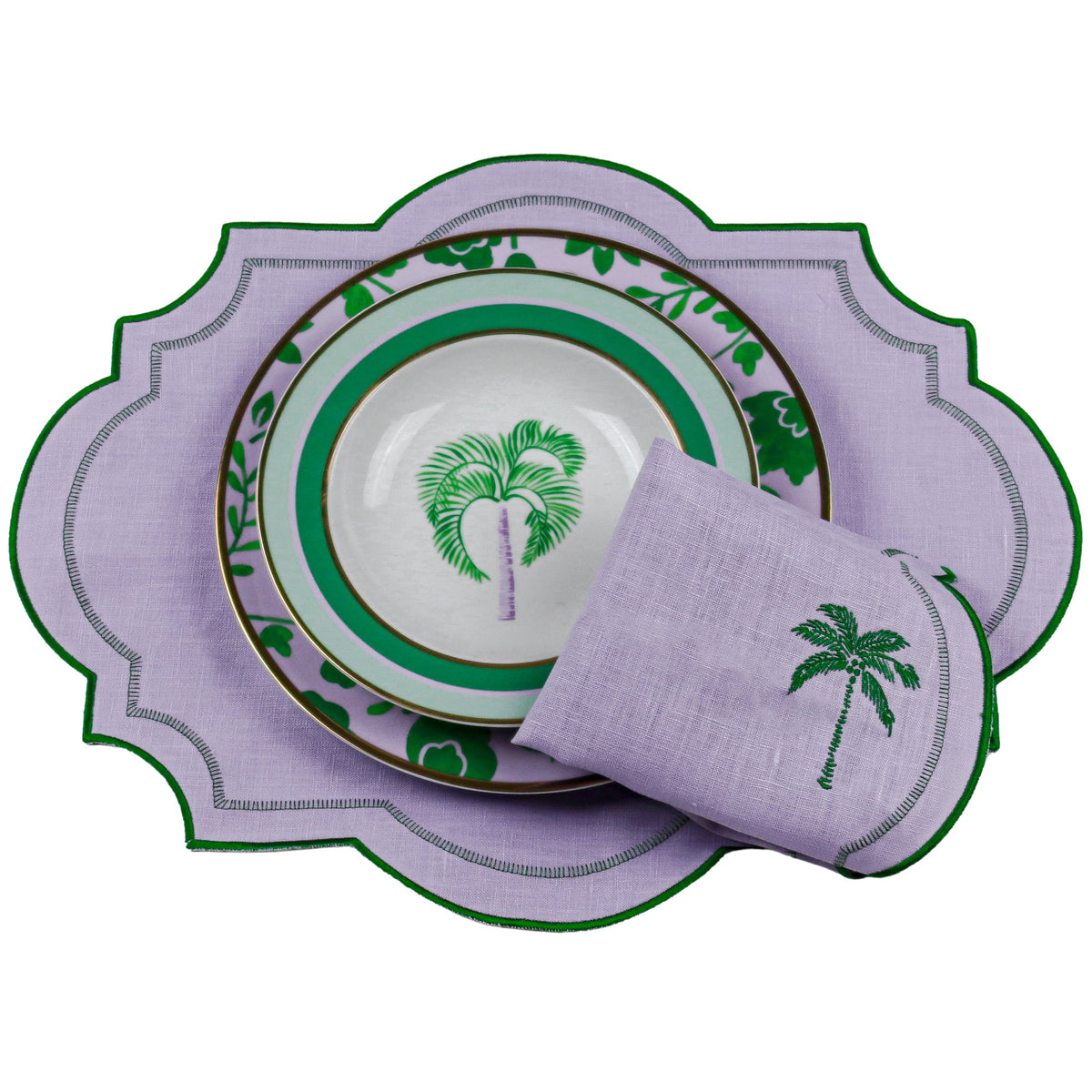 Bernadette Leaf Dinner Plate - Set of 4