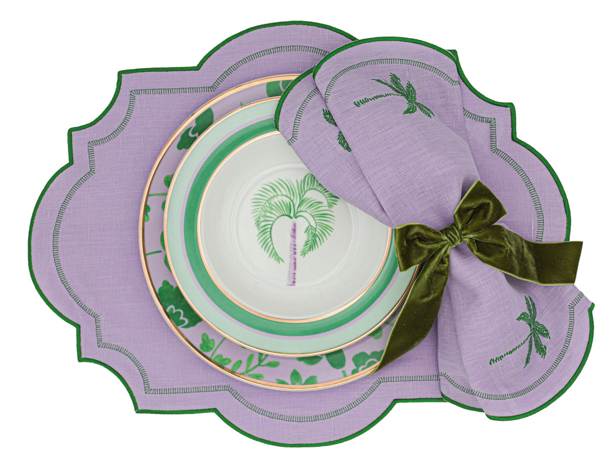 Bernadette Leaf Dinner Plate - Set of 4