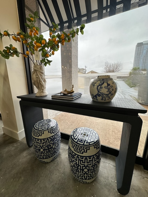 Cement Lady Skirt Vase