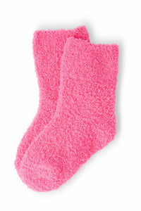 Bright Pink Cozy Socks