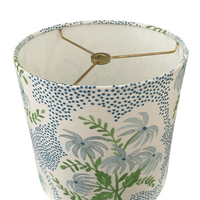 Blue Floral Lampshade in Pearl's Bouquet (Various Sizes)