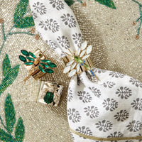 Mistletoe Hand-Beaded Placemat