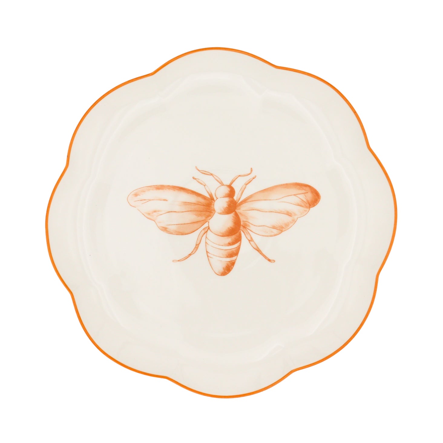 Bumble Homecoming Scalloped Starter Plate - Set of 4