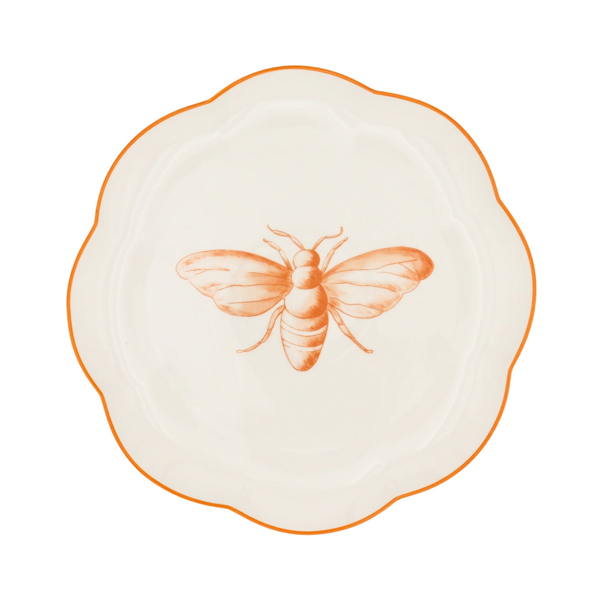 Bumble Homecoming Scalloped Starter Plate - Set of 4