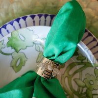 Stripey Bee Napkin Rings (Set of 2)