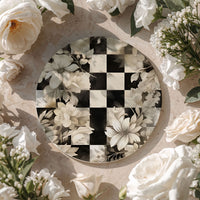 Courtly Check Coasters