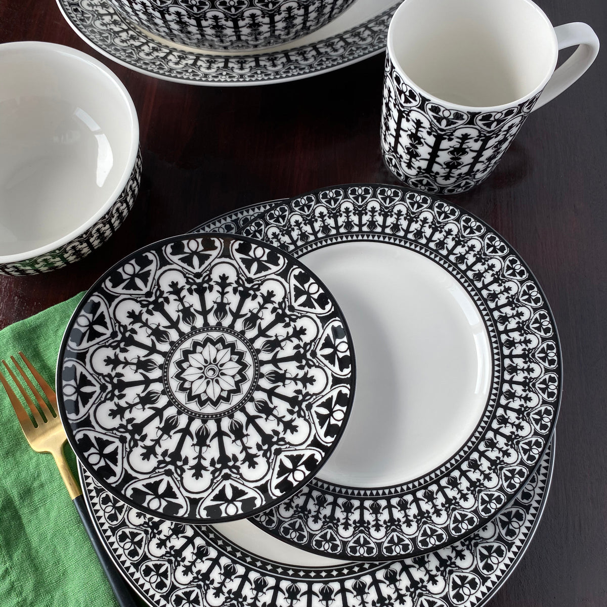 Casablanca Small Plates, Set of 4