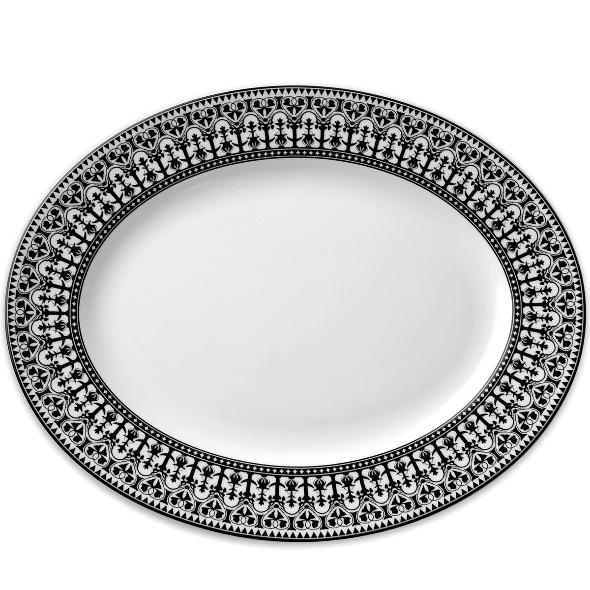 Casablanca Rimmed Oval Platter