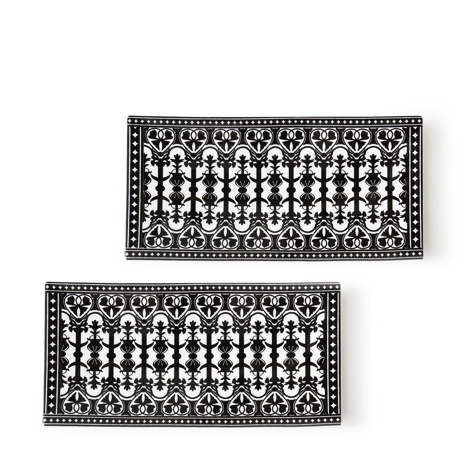 Casablanca Medium Sushi Trays, Set of 2