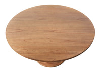 55" Charlotte Pedestal Table (Golden Oak)