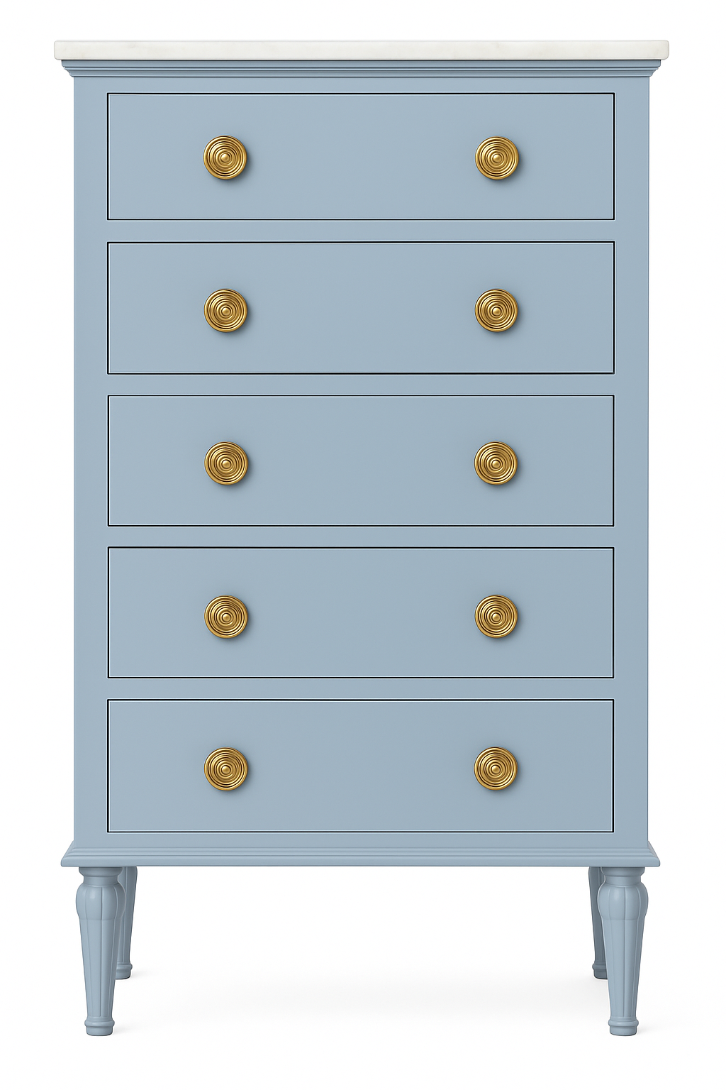 NH Royal Collection Lingerie Chest with Statuary Marble Top