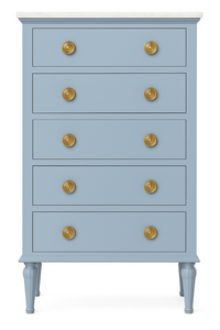 NH Royal Collection Lingerie Chest with Statuary Marble Top