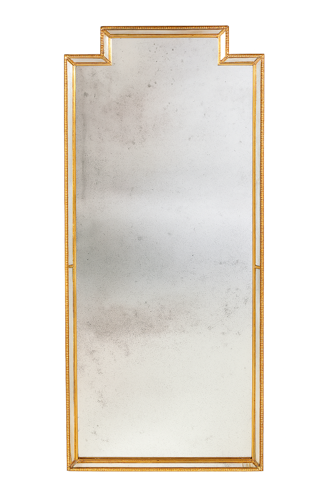 Antiqued Glass Wall Mirror