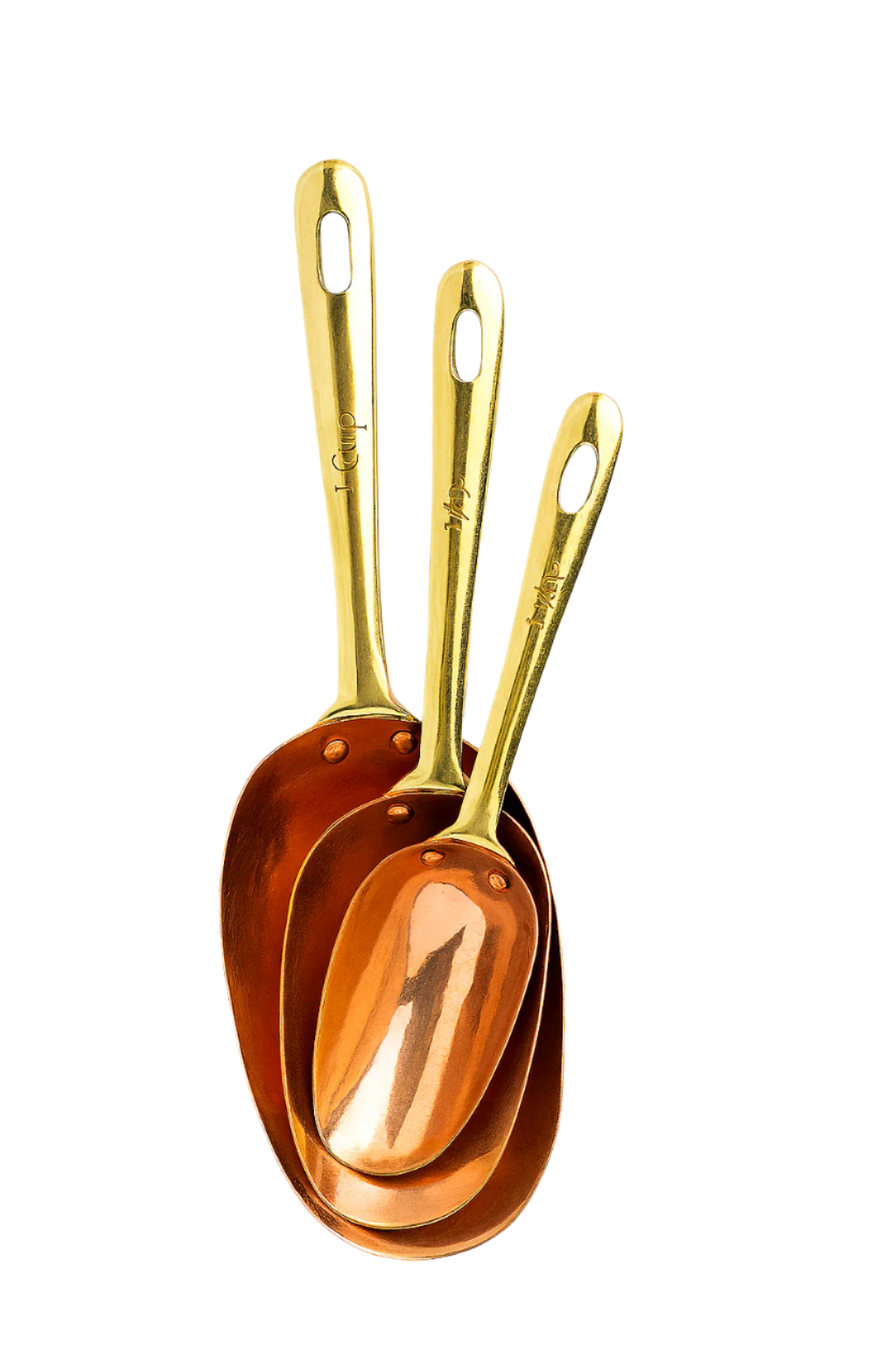 Copper Measuring Scoops