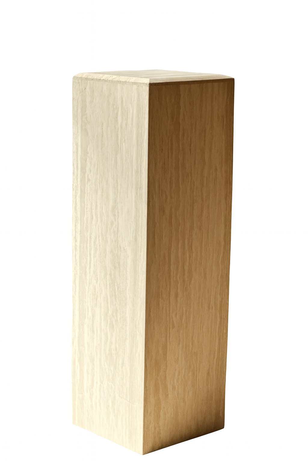 Natural Honed Travertine Column Large - 39" Architectural Stone