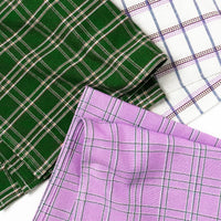 Chiapas Plaid Lilac Table Runner (2 Sizes)