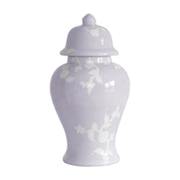Chinoiserie Dreams Ginger Jars in Light Lavender (Various Sizes)