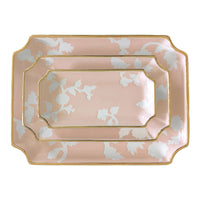 Chinoiserie Dreams Trays with Gold Accent (Various Sizes & Colors)
