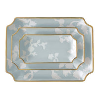 Chinoiserie Dreams Trays with Gold Accent (Various Sizes & Colors)