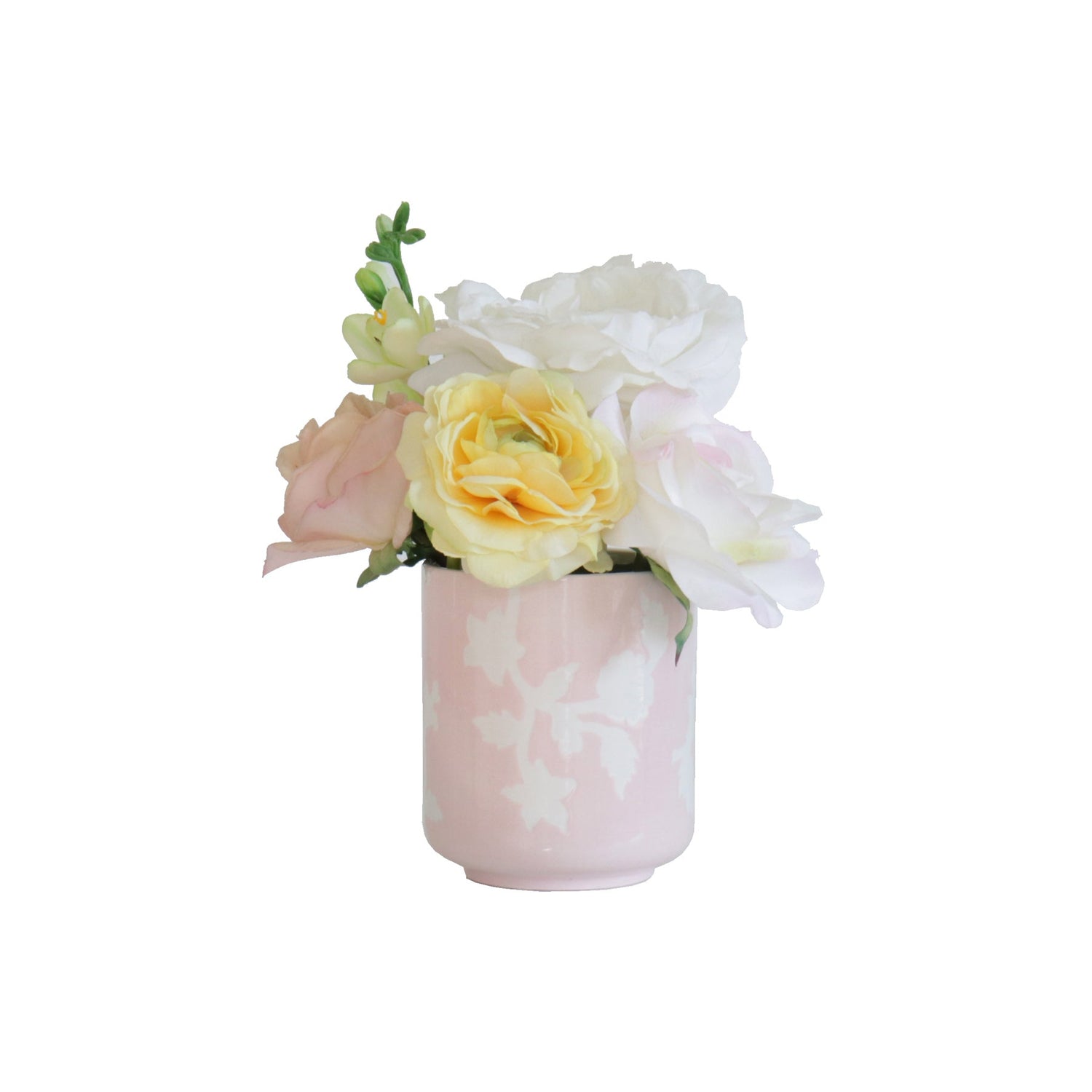 Chinoiserie Dreams Vase with 22K Gold Accent (Various Sizes & Colors)