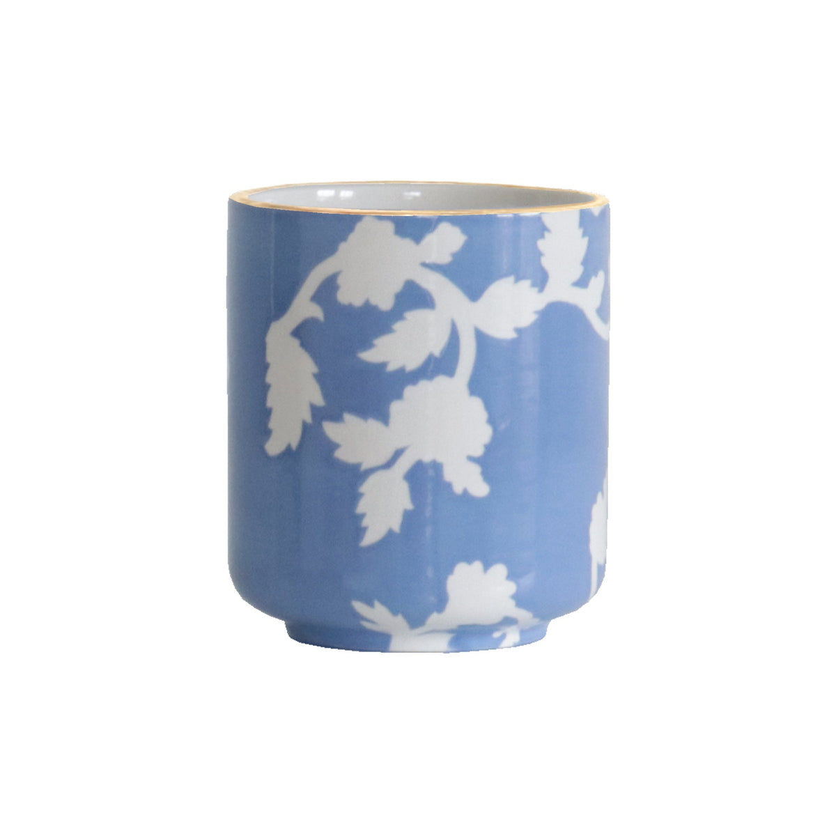 Chinoiserie Dreams Vase with 22K Gold Accent (Various Sizes & Colors)